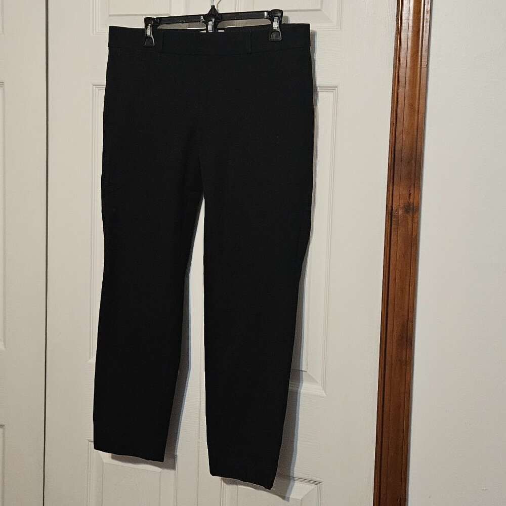 Ladies Banana Republic Sloan Fit Black Pants Size 12